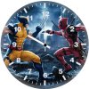 wolverine vs deadpool born for battle bt wall clock
