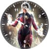captain marvel new art3b wall clock