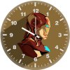 iron man pop head minimalism pn wall clock