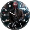 red hood artwork 6w wall clock