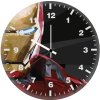 iron man low poly 4o wall clock