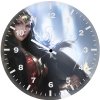wonder woman 4kartwork 3b wall clock