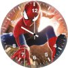 spiderman new web q6 wall clock