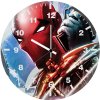 red hood arsenal gi wall clock