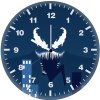 venom superhero digital art g5 wall clock