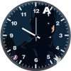 captain america avengers edgame minimal qi wall clock