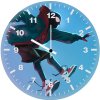 spiderman into the spider verse digital art n5 wall clock