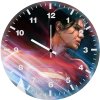 superman and supergirl a7 wall clock