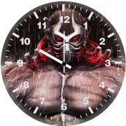 bane artwork cw wall clock