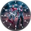 iron man and war machine lr wall clock