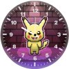 8 bit pikachu je wall clock