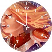 5k art captain marvel bj wall clock