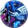 venom chibi artwork 18 wall clock