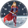 supergirl guardian angel 70 wall clock