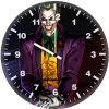 joker smiling art 08 wall clock