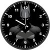 dark knight minimalism mu wall clock