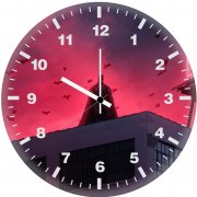 batman gotham ninja 7b wall clock