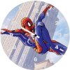 spider man swing vq wall clock