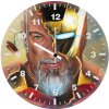 old iron man 6h wall clock