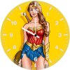 wonder woman bright art wb wall clock