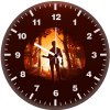 wolverine minimal artwork uk wall clock