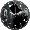 the unstoppable batman in rain 7e wall clock