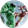 iron man hulk airborn cm wall clock