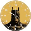 batman minimal artwork 5k wall clock