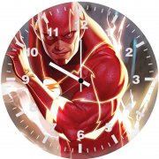 flash fast runner hj wall clock