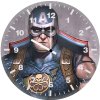 captain america artwork bh wall clock