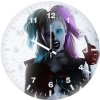harley quinn crazy girl qf wall clock