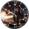 captain america mjolnir and shield dx wall clock