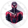 spiderman miles minimalism wo wall clock