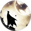 batman knight bat signal jy wall clock
