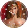 wonder woman brush art z5 wall clock