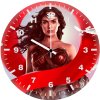 wonder woman poster design b7 wall clock