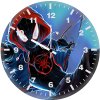 spider man miles art fg wall clock