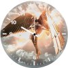 wonder woman manipulation fanart nj wall clock