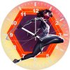 silk in spiderman across the spider verse v8 wall clock