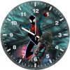 miles morales skateboarding stunts 6f wall clock