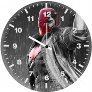 red hood artwork zd wall clock