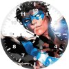 night wing comic art vs wall clock