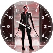 natasha romanoff black widow 5q wall clock