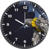 batman art superhero x4 wall clock