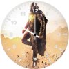 dwayne the rock johnson as black adam 61 wall clock