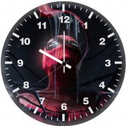 venom licking spiderman ld wall clock