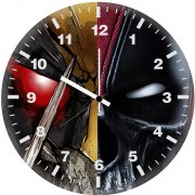 wolverine x deadppol ag wall clock