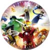 lego marvel superheroes 7s wall clock