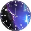 black spider man suit dc wall clock