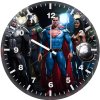 dc superheroes ji wall clock